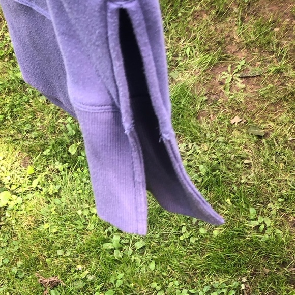 Purple cowl neck Pullover Sweater size large - Picture 5 of 7